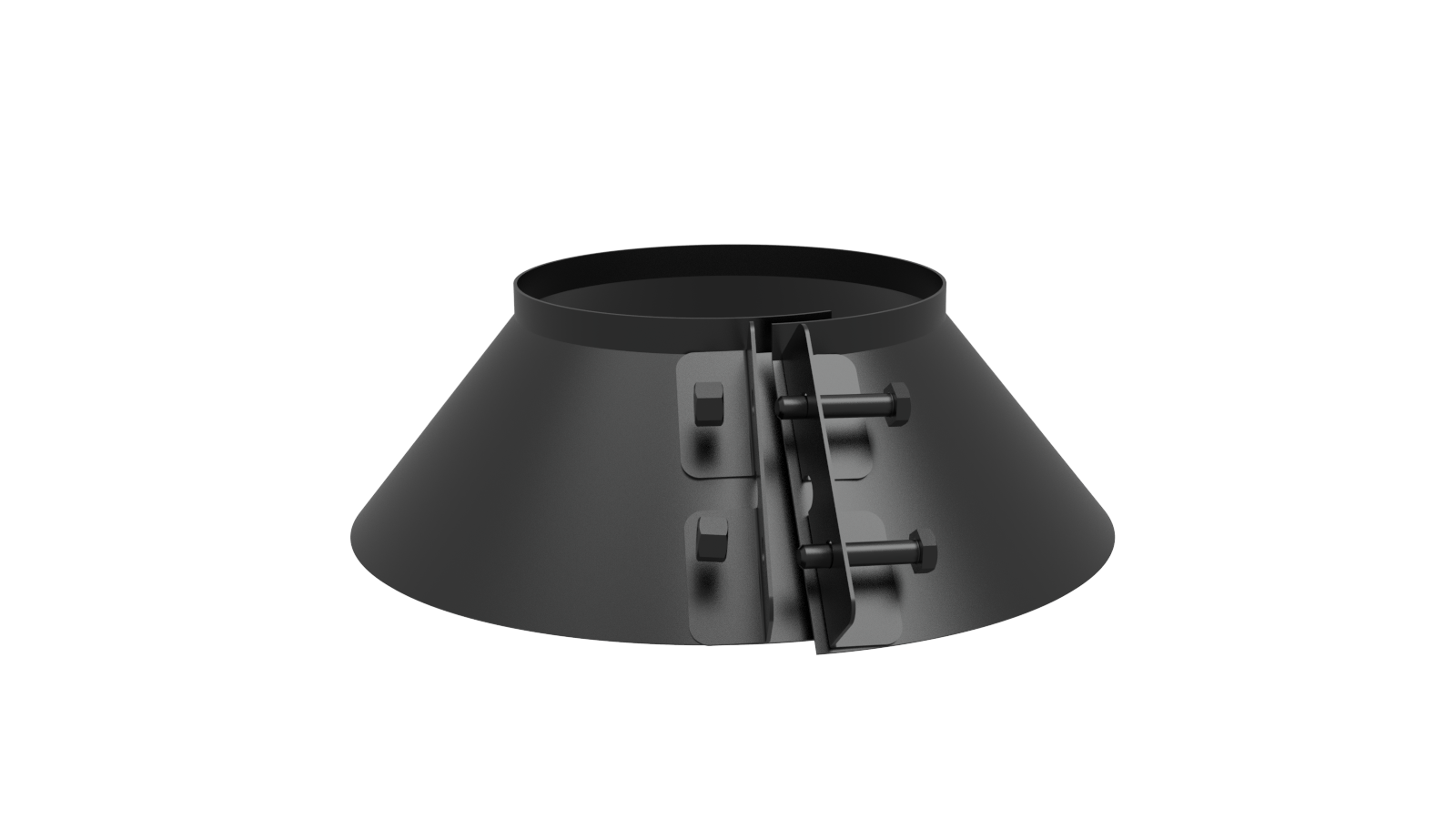 Фланец ф 280, AISI 439/0,5мм, h=60мм (черный 1000)