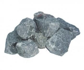 Камень для бани Габбро - диабаз для электрокаменок 20 кг коробка (40) Атлант